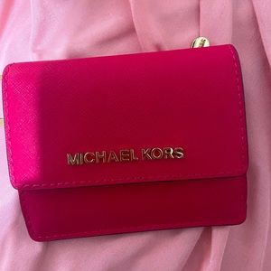 Hot pink Michael Kohl’s wallet